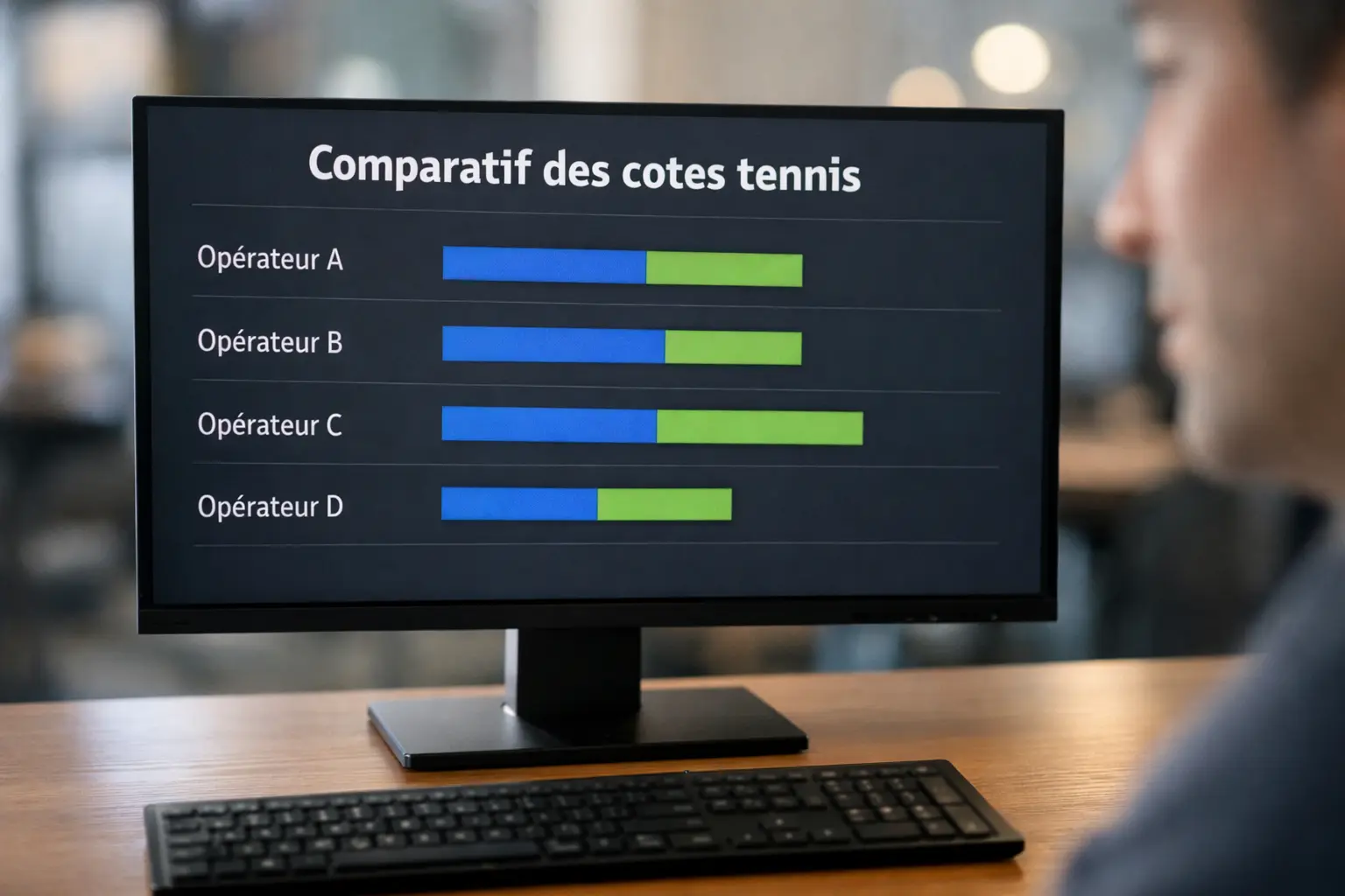 Tableau comparatif de cotes entre diff&eacute;rentes plateformes de paris