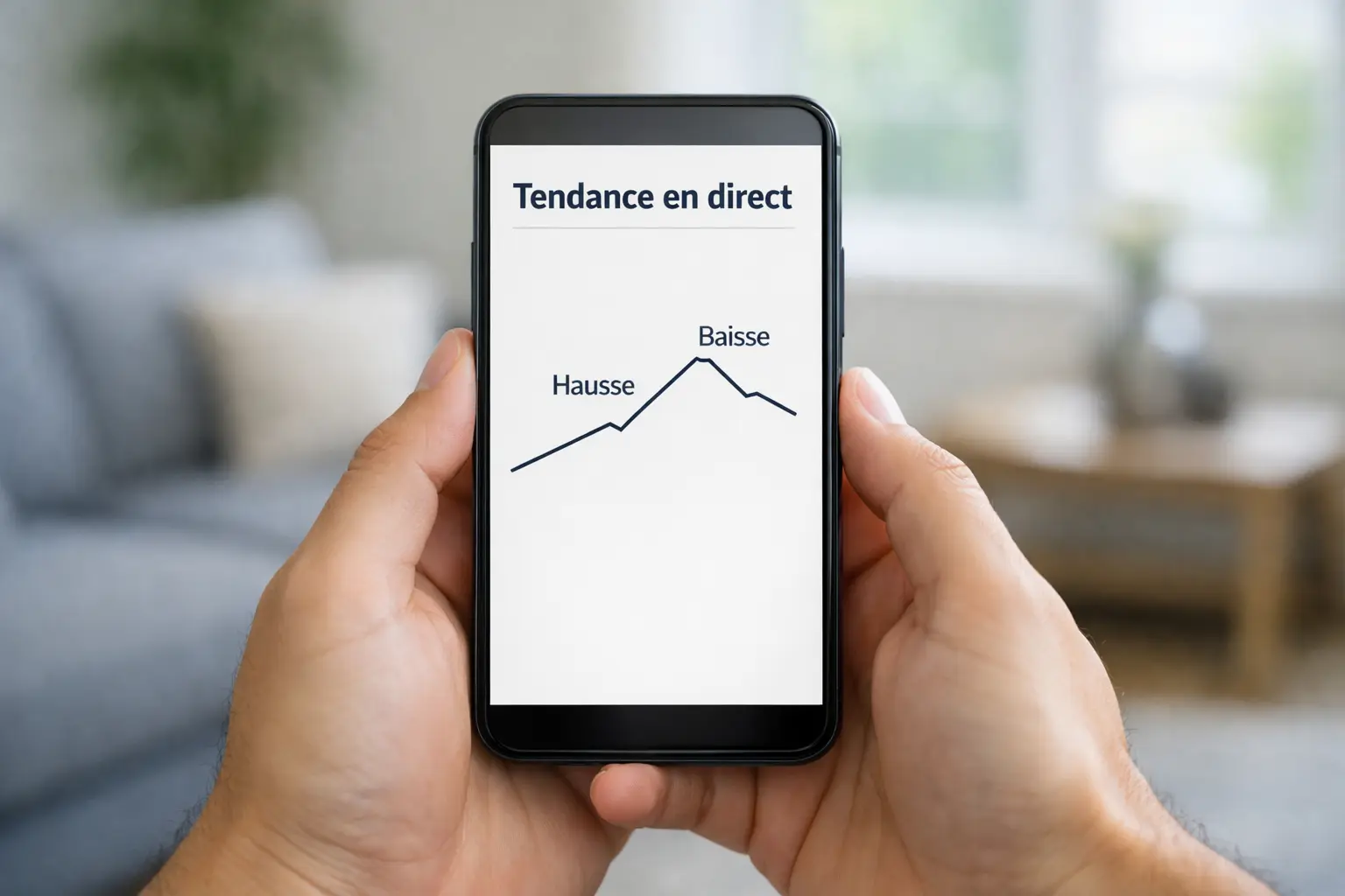 Graphique montrant l'&eacute;volution des cotes pendant un match de tennis